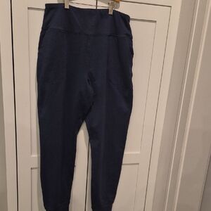 Womens Gottex Heather Navy BLUE joggers